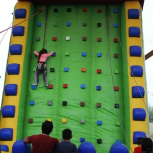 Muro de escalar inflable