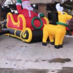 Trineo Inflable Navideño
